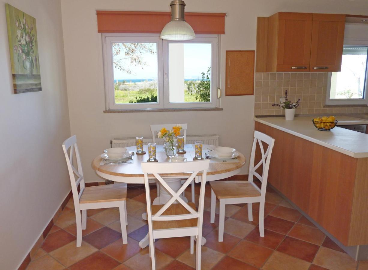 Panoramic Sea View Villa 4 Min To Beach Тигаки Экстерьер фото