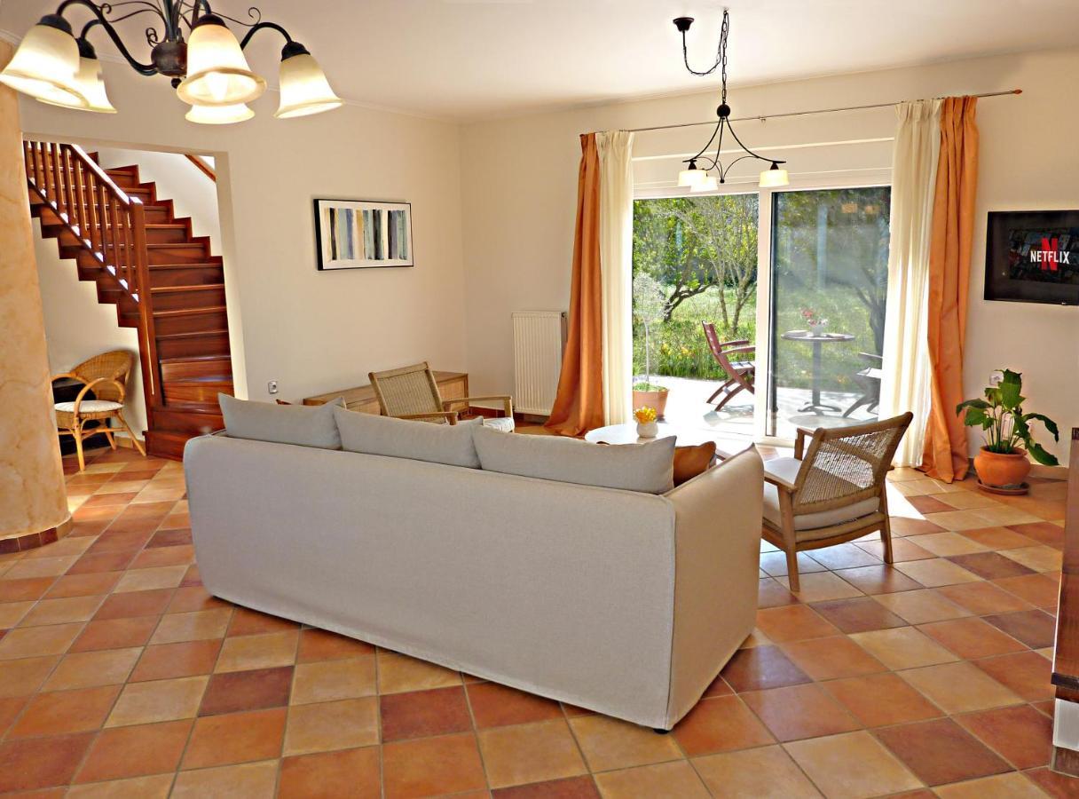 Panoramic Sea View Villa 4 Min To Beach Тигаки Экстерьер фото